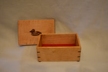 Cherry Box w/ Duck, Red Liner