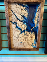 Back Bay Wood Working - Layered Map 16"
