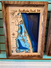 Back Bay Wood Working - Layered Map 16"