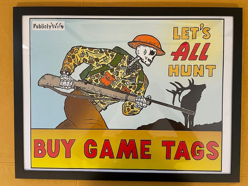 Framed Poster, Buy Game Tags