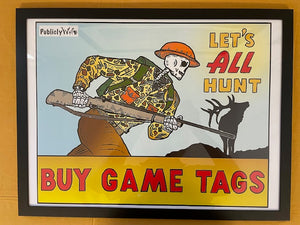 Framed Poster, Buy Game Tags
