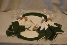 Sandi Champe Custom Placemats and Wine Glasses