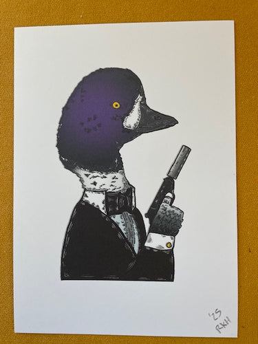 Graphic Post Card, Color, Goldeneye