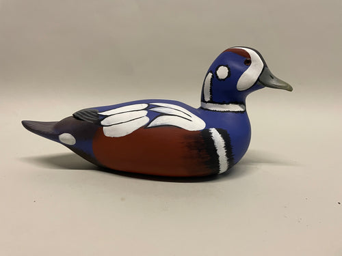 Harlequin Drake Decoy