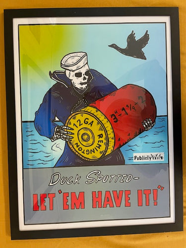 Framed Poster, Let Em Have it