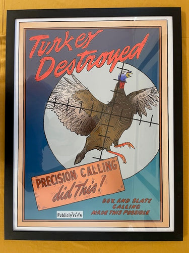 Framed Poster, Turkey Destroyed