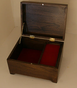 Black Walnut Box with Tray